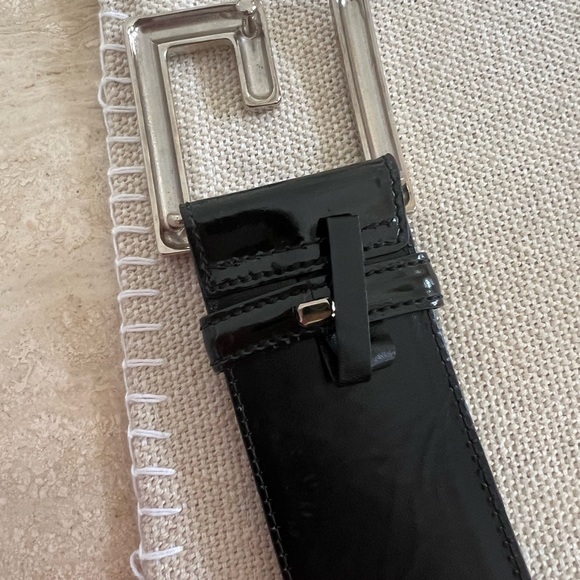 Authentic Vintage 90’s GUCCI PATENT Leather Belt - Picture 4 of 7